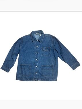 Vintage Bill Blass Denim Chore Jacket